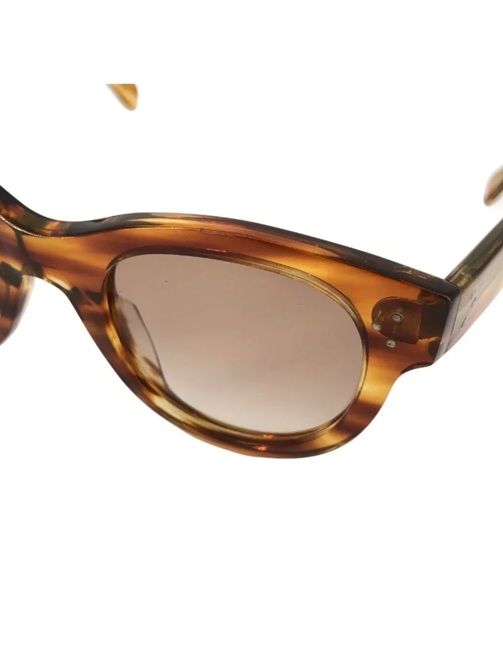Celine Self Frame Cat Eye Sunglasses Eyewear 48 Tortoiseshell